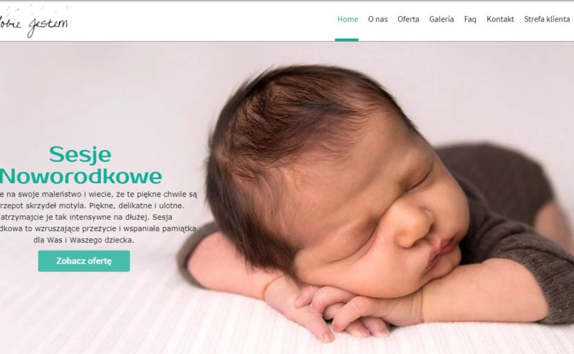 Urodzenie brzdąca to okres nadzwyczajny chcemy ocalić ową chwile.